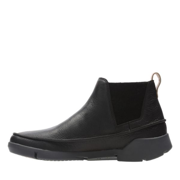 Clarks Womens Tri Poppy Ankle Boots Black | UK-4596780